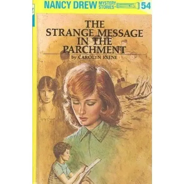USED-The Strange Message in the Parchment (Nancy Drew Mystery Stories, No. 54) by Carolyn Keene (Hardcover)