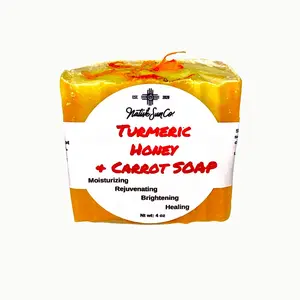 TURMERIC HONEY+CARROT SOAP