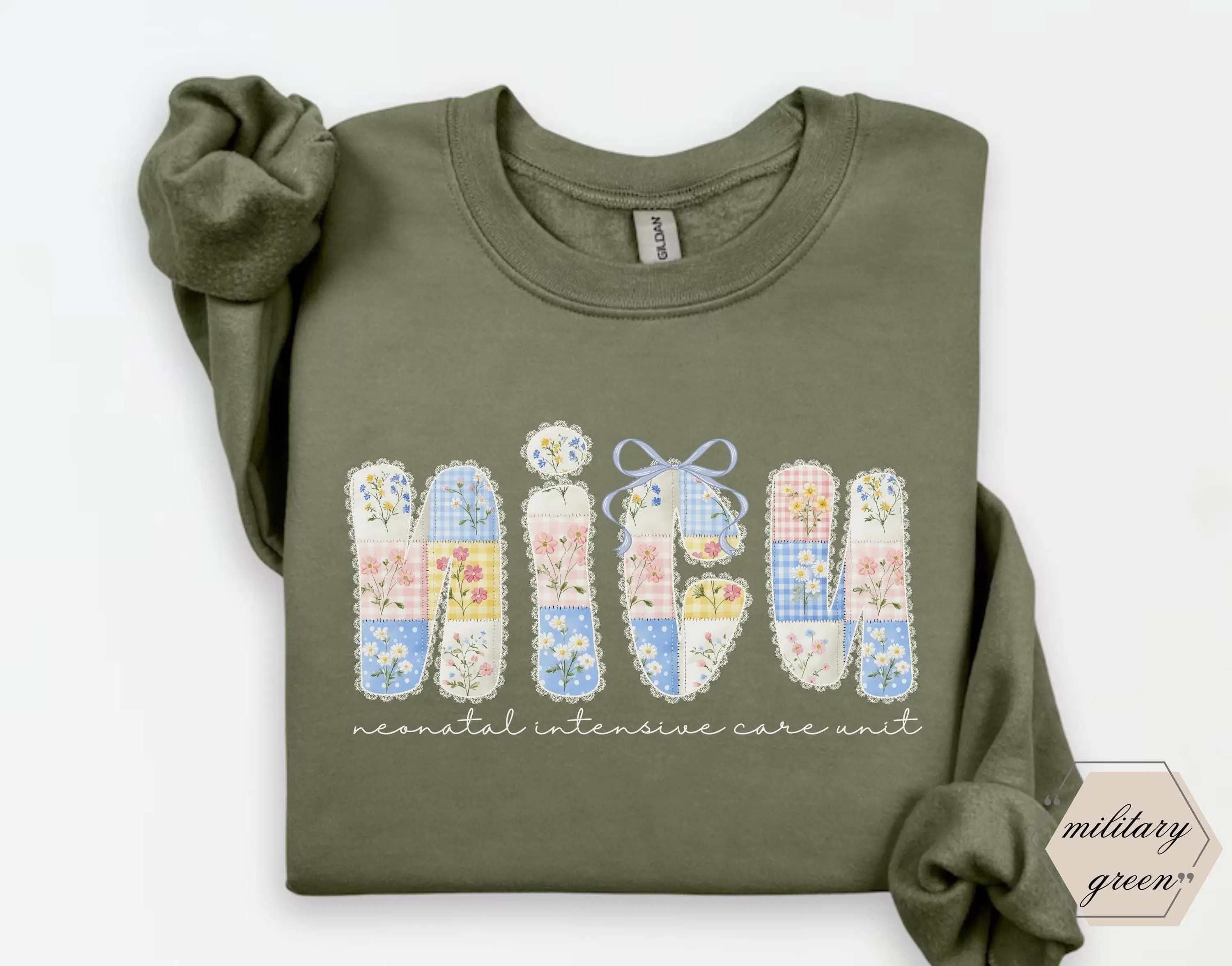 Nicu Nurse T-Shirt, Sweatshirt & Hoodie - Mother Baby Unit, Baby Nurse