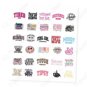 Unfiltered & Fabulous Trucker Mini Premade DTF Transfer Gangsheet - 22" x 24"