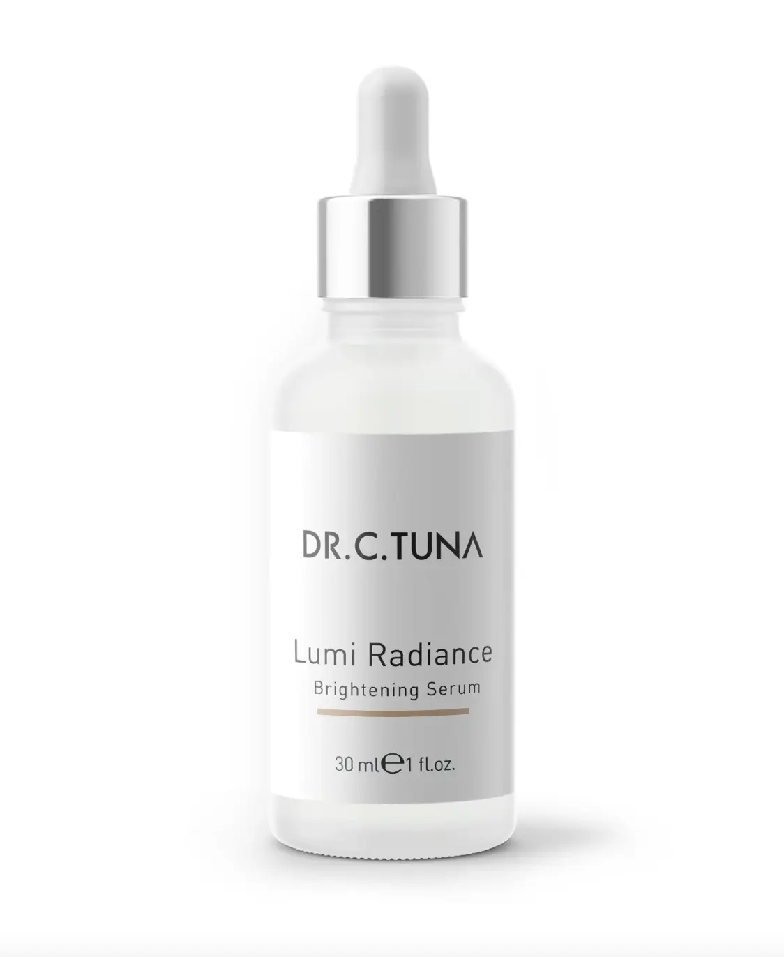 FARMASI Dr. C. Tuna Lumi Radiance Brightening Serum with UV Protection & Glycerin - Gluten-Free, Non-Toxic, Cruelty-Free, Plant-Based, 1 fl oz Lightweight Daily Vegan Serum for Dark Spots, Uneven Tone