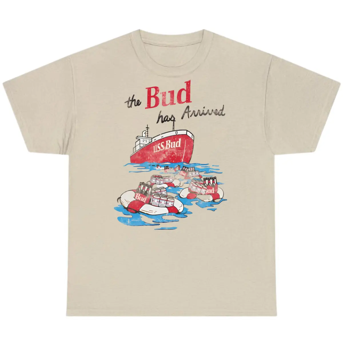 Budweiser Vintage Ship T-Shirt