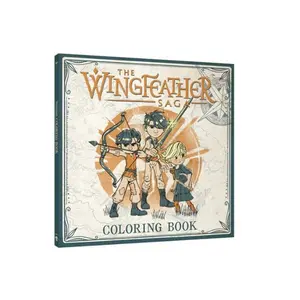 ANGEL STUDIOS | The Wingfeather Saga Coloring Book | 90+ Page Adventure Coloring Book for Kids and Adults | Premium Pages for Markers Pencils and Pens