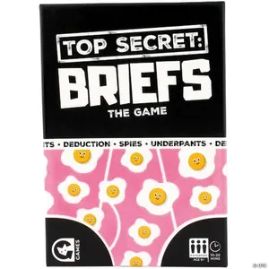Ginger Fox: Top Secret: Briefs - The Deduction Game Of Undercover Underpants