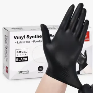 Heavy duty and durable nitrile gloves - professional grade, puncture resistant and durable, suitable for oil drilling, cleaning, automotive, manufacturing - boxed (industrial strength, durable protective work gloves), disposable gloves, work gloves
