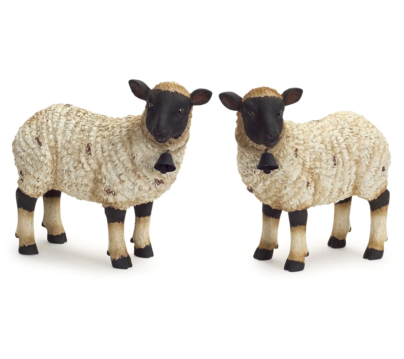 Melrose Tabletop Sheep Figurines - Set of Two Melrose Tabletop Sheep Figurines - Set of Two