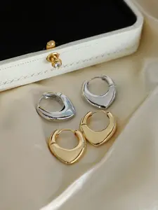 Water Drop Hollow Earrings Set, Brass Material, Elegant Vintage Style, Women Fashion Accessory, Perfect for Daily Wear, Beach Vacation, Party