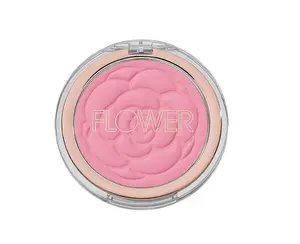 Flower Makeup Blush Beauty Products - Flower Beauty Pots Cosmetic Powder Blush, 0.21 Oz Wild Rose Shade, Smooth Silky Texture, Radiant Skin Tone Enhancer, Soft Satin Finish
