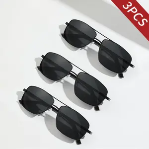 Classic Photochromic Polarized Aviator Sunglasses for Men and Women - UV400 Protection, Auto Tint-Changing Lenses, Lightweight Metal Frame, Comfortable Nose Pads