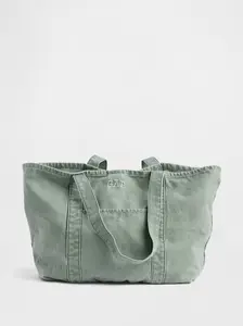 Women Gap Logo Tote Bag - Gasoline Green