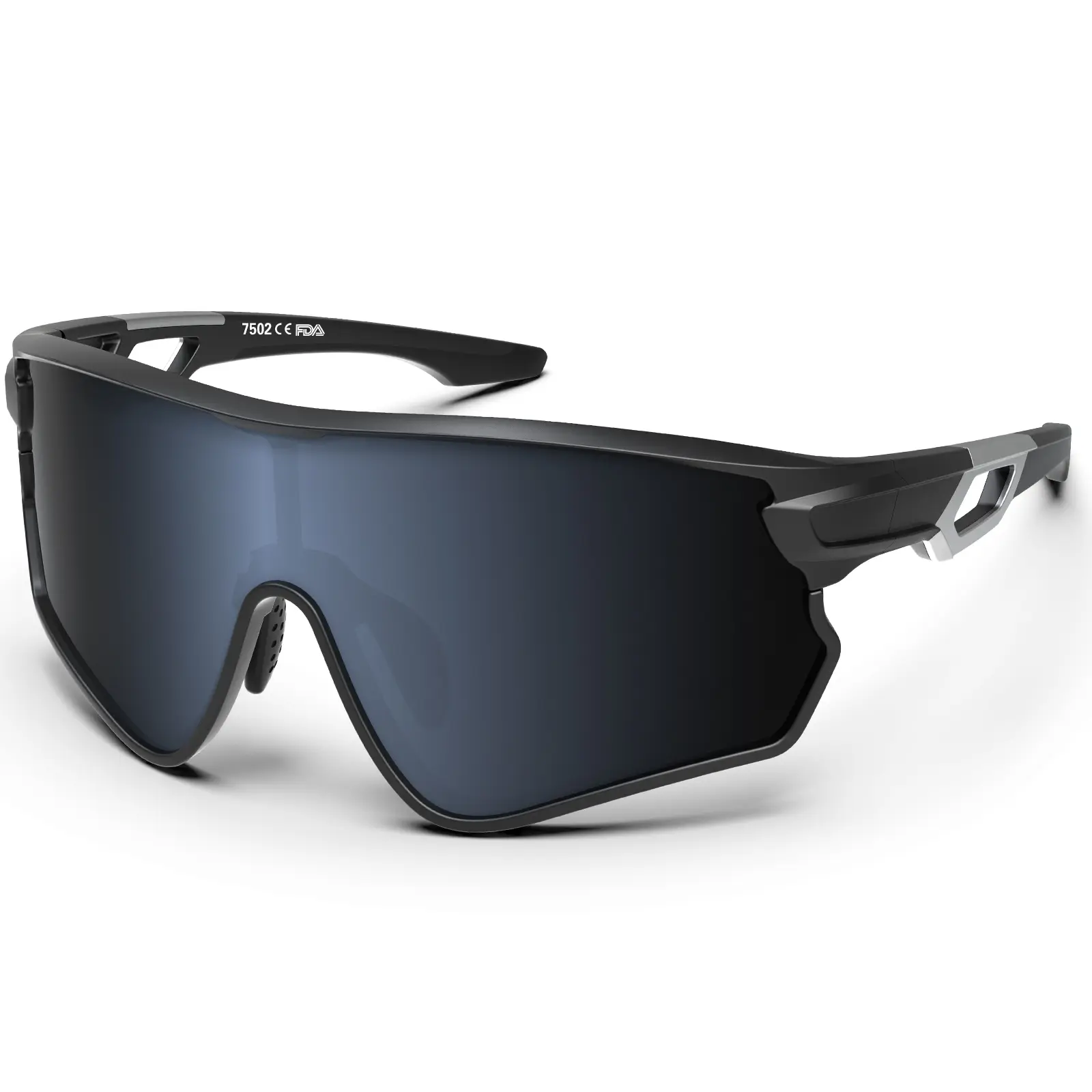 Polarized Sports Sunglasses UV400 Protection Cycling Running Baseball Unisex BUCKLOS Polarized Sunglasses Cycling UV400 Protection,TR90  main image 3