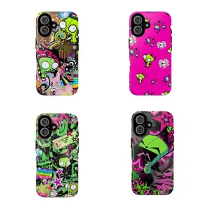 Invader Zim Gir Phone Case, Suitable for iPhone 17-11 Pro Max/Plus and  Samsung Galaxy S23-25