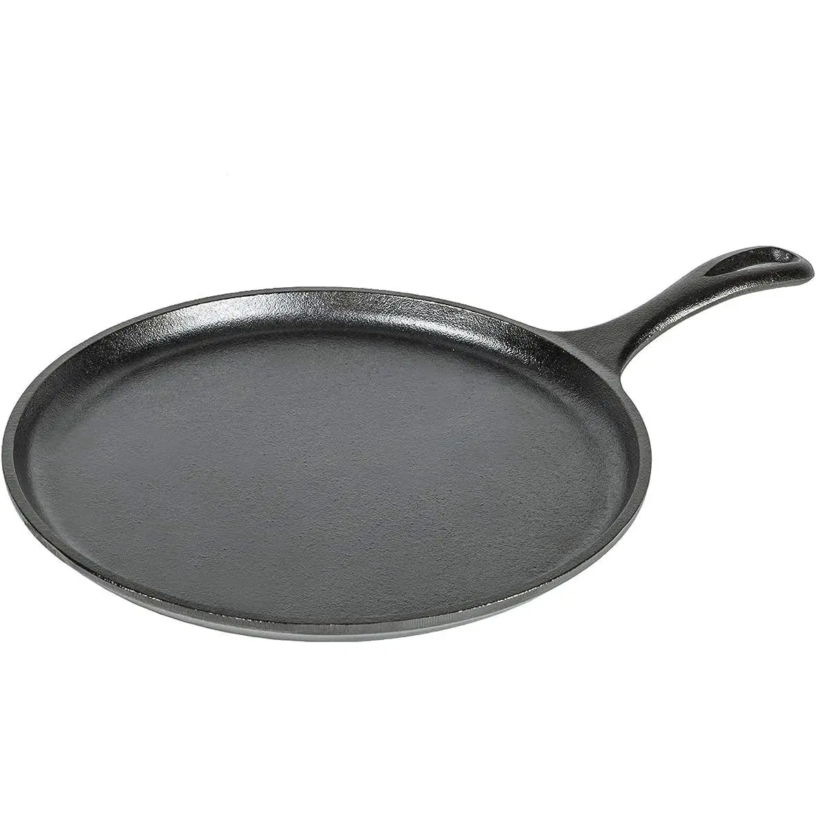 L9OG3 Cast Iron Round Griddle  Pre-Seasoned 10.5-inch