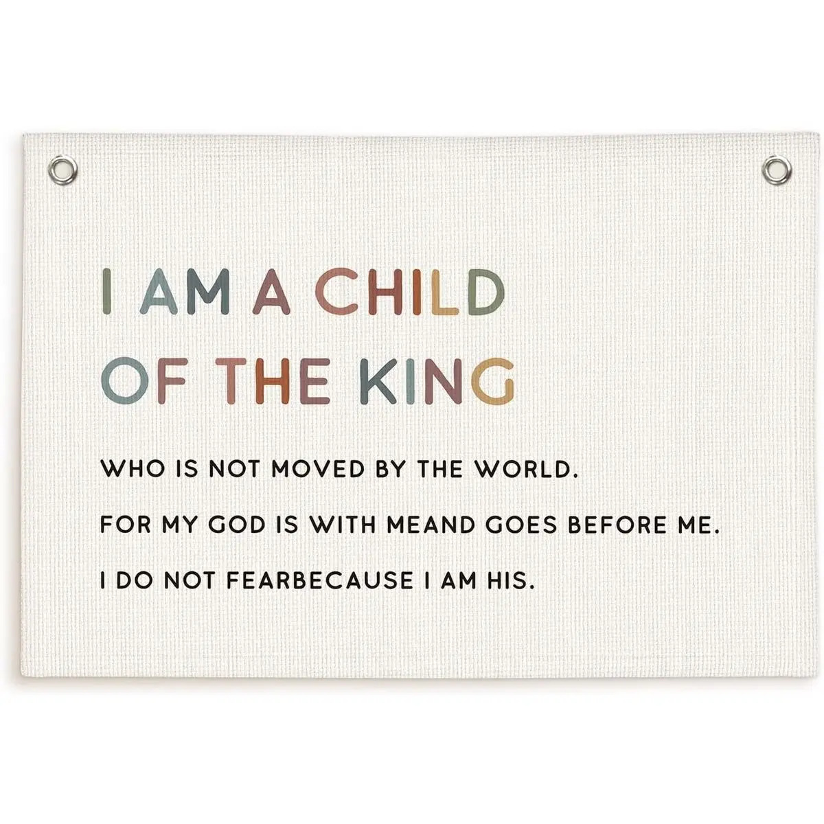 I am a child of the king