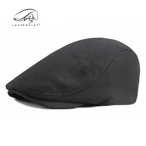 Unisex British Retro Hats Collection | Plain Solid Color Beret Newsboy Cap Spring Fall Beanie