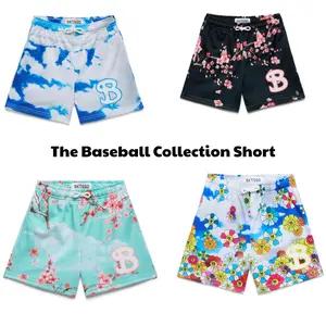 ALL-STAR VINTAGE YOUTH SHORTS ,  Sporty Baseball Streetwear | Quick Dry Summer Mesh | Breathable Comfort Fit | Elastic Waistband