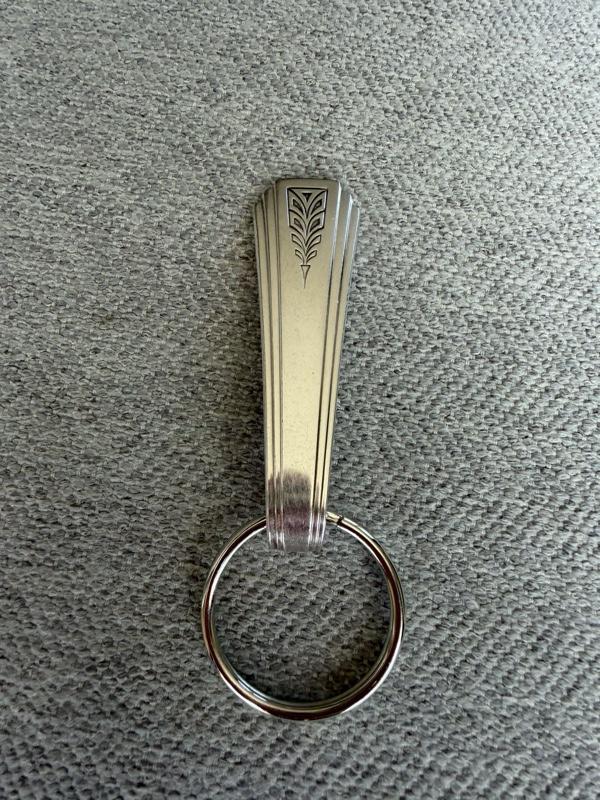 Handmade Silverware Keychain