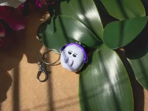 Meet Mehllow Polymer Clay Charm - Cute Handmade Clay Keychain, Tote Bag Charm & Clay Figurine Key Chain - Ideal for Birthdays & Gifts