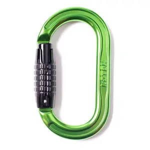 Notch Absolute Oval Carabiner GREEN