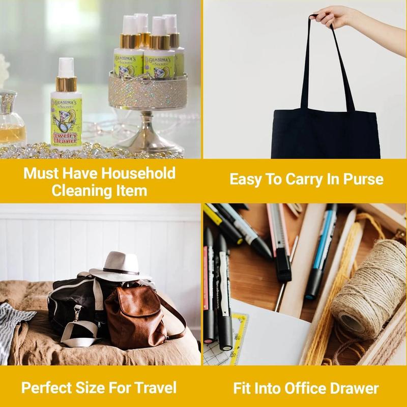 Grandma’S Secret Jewelry Cleaner Spray Gold Silver Cleaning Solution Tarnish Remover 3Oz Grandma'S Secret