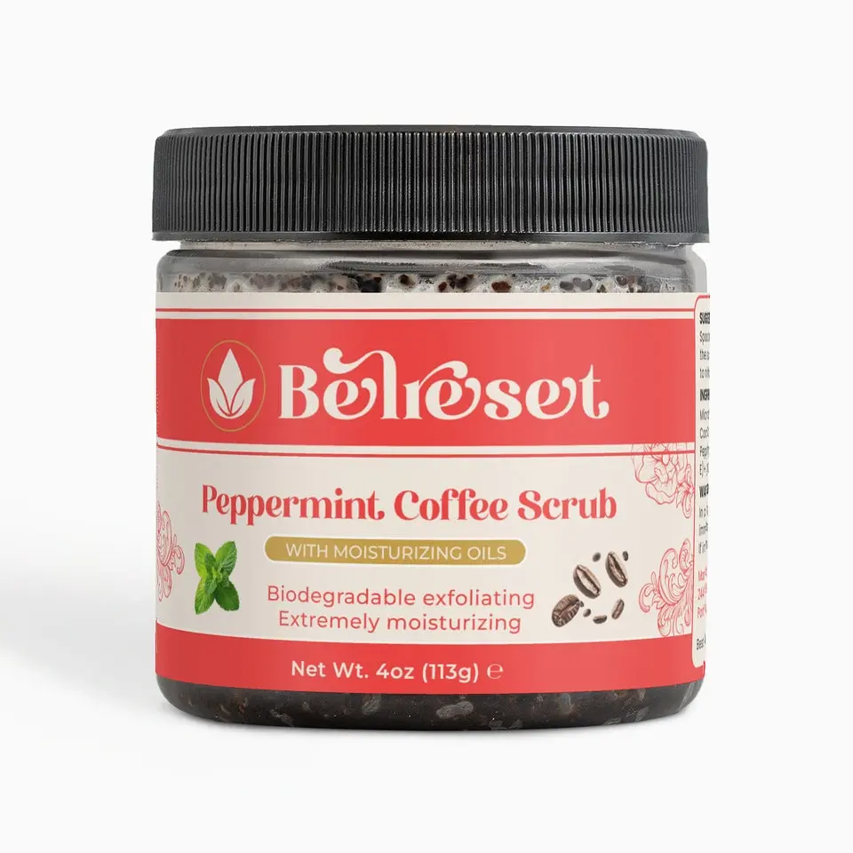 Peppermint Coffee Scrub