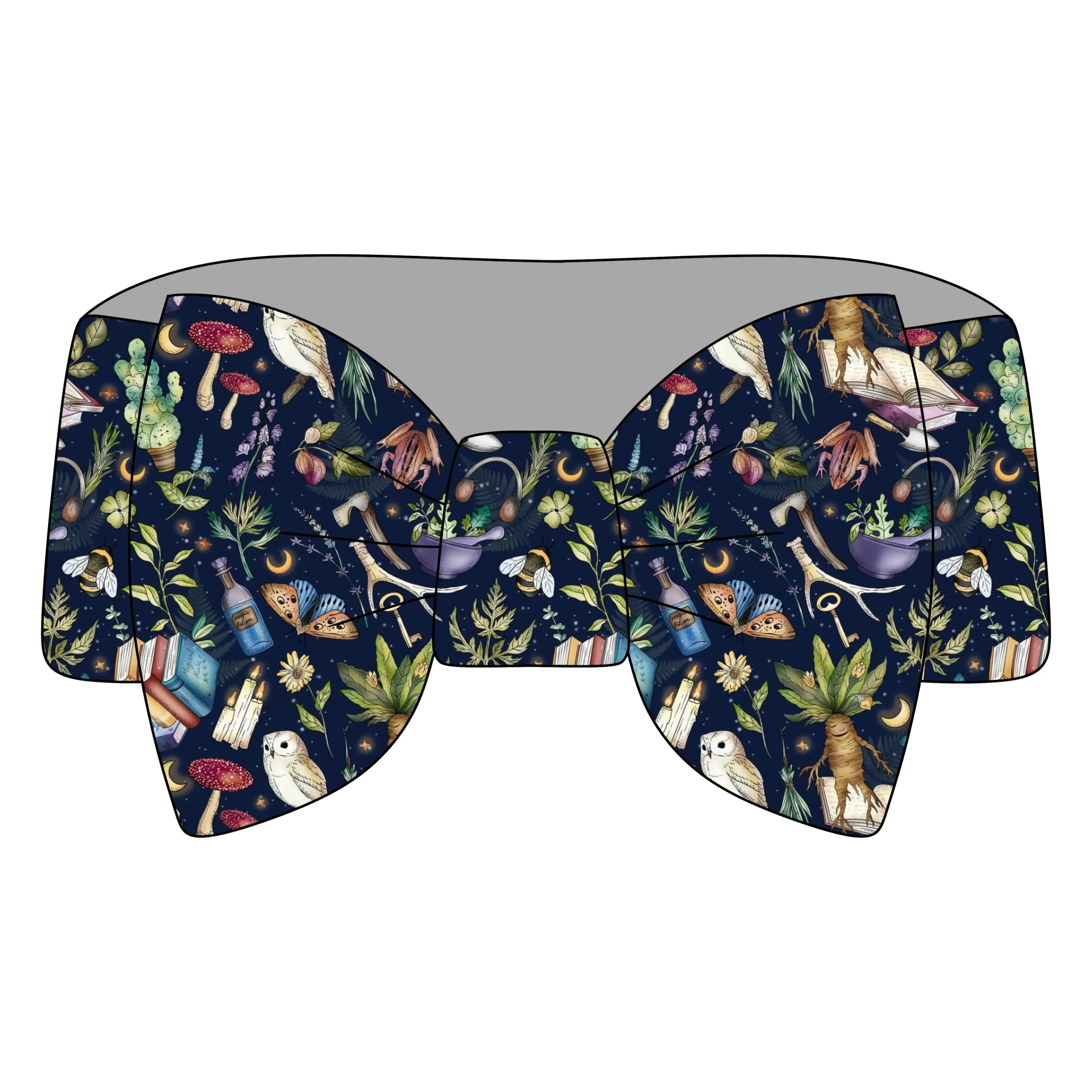 Whimsy Woods Bamboo Bow Headband *RTS*