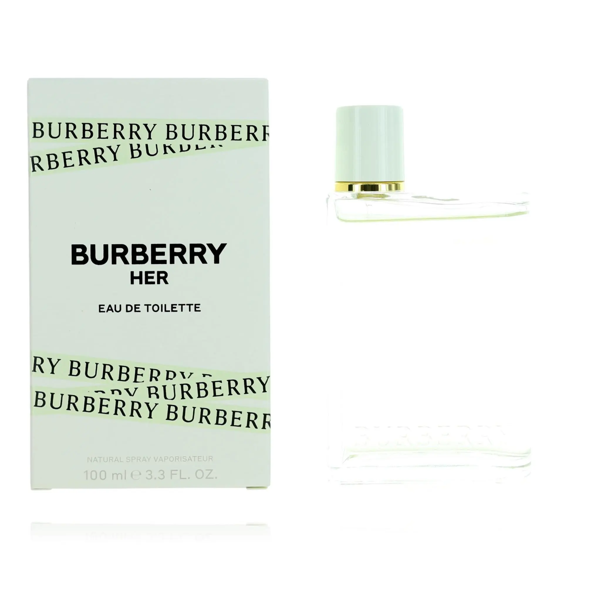 Burberry Her by Burberry, 3.4 oz EDT Spray for Women, Spray Bottle, Cedar, Fruity