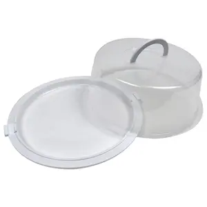 SureFresh  9'' Reusable Clear Cake Carriers | Container and Lid