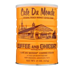(A)Cafe Du Monde Coffee Chicory, 15 Ounce Ground