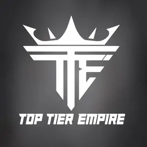 Empire Top Tier Logo Decal - Classic Black Design for Your Vehicle