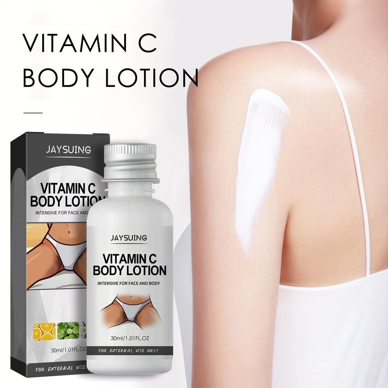Vitamin C Body Lotion 30ml Intensive for Face and Body Skin Nourishing Moisturizer for Smoothness Brightening Daily Use Body Care Products