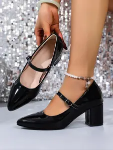 Women's Fairy Style Mary Jane Shoes Breathable Mesh Slip-On Flats, Summer Hollow Out Design, Comfortable Casual Footwear