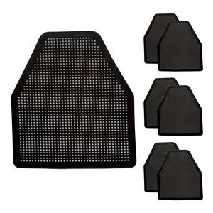 Sanipro Urine Absorbent & Smell Removal Urinal Mat (17.5 x 20.5 x 0.25 Inch) - Pack of 6