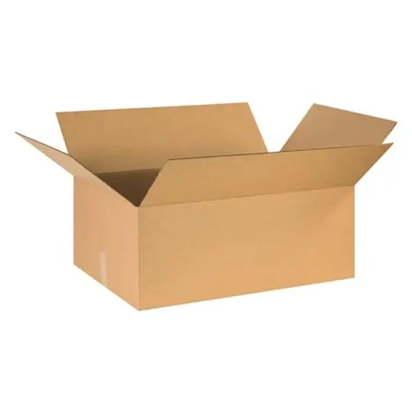 Box Partners Industrial Corrugated Boxes, 30 in. x 20 in. x 12 in., 200#/ECT-32 Kraft Quality Standard Strength, 15 Count, 200#/Ect-32 Kraft Corrugated