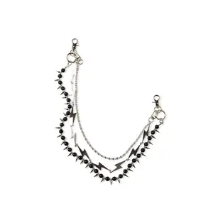 Thunder Silver Wallet Chain