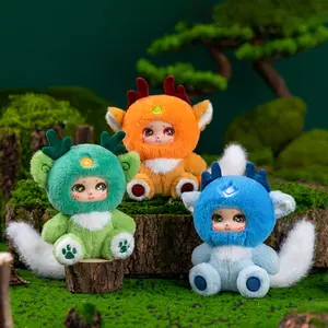 Plush Blind Box Animal Dolls, Soft Plush Collectible Toys, Backpack Decoration Accessories, Creative Gift Ideas, Random Bag Gifts, Blindbags