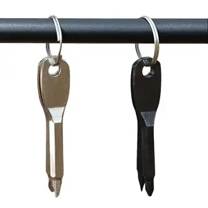 Mini Screwdriver Set 2 Pack - Portable Keychain Flat & Phillips Precision Repair Tool, Perfect Stocking Stuffers for Men, DIY Enthusiasts & Daily Household Repairs