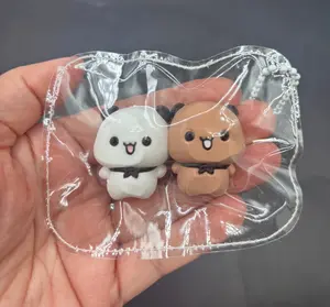 Mini keychain panda  taba squishy toy