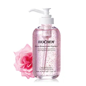 BIOCHEM Rose Rejuvenate Essence - Facial Anti-aging Essence Serum with Roses Extract & Gold  for Firm Youthful Skin - 4.06 fl oz / 120 ml