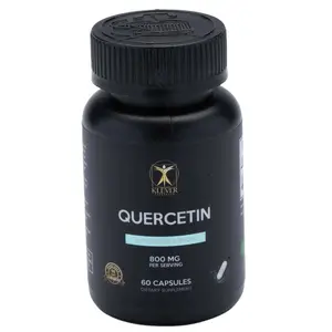 Klever Lifestyle Quercetin Supplement, Antioxidant Properties, Immune Support, Anti-inflammatory Effects, Brain Health - 60 capsules - 800MG per serving