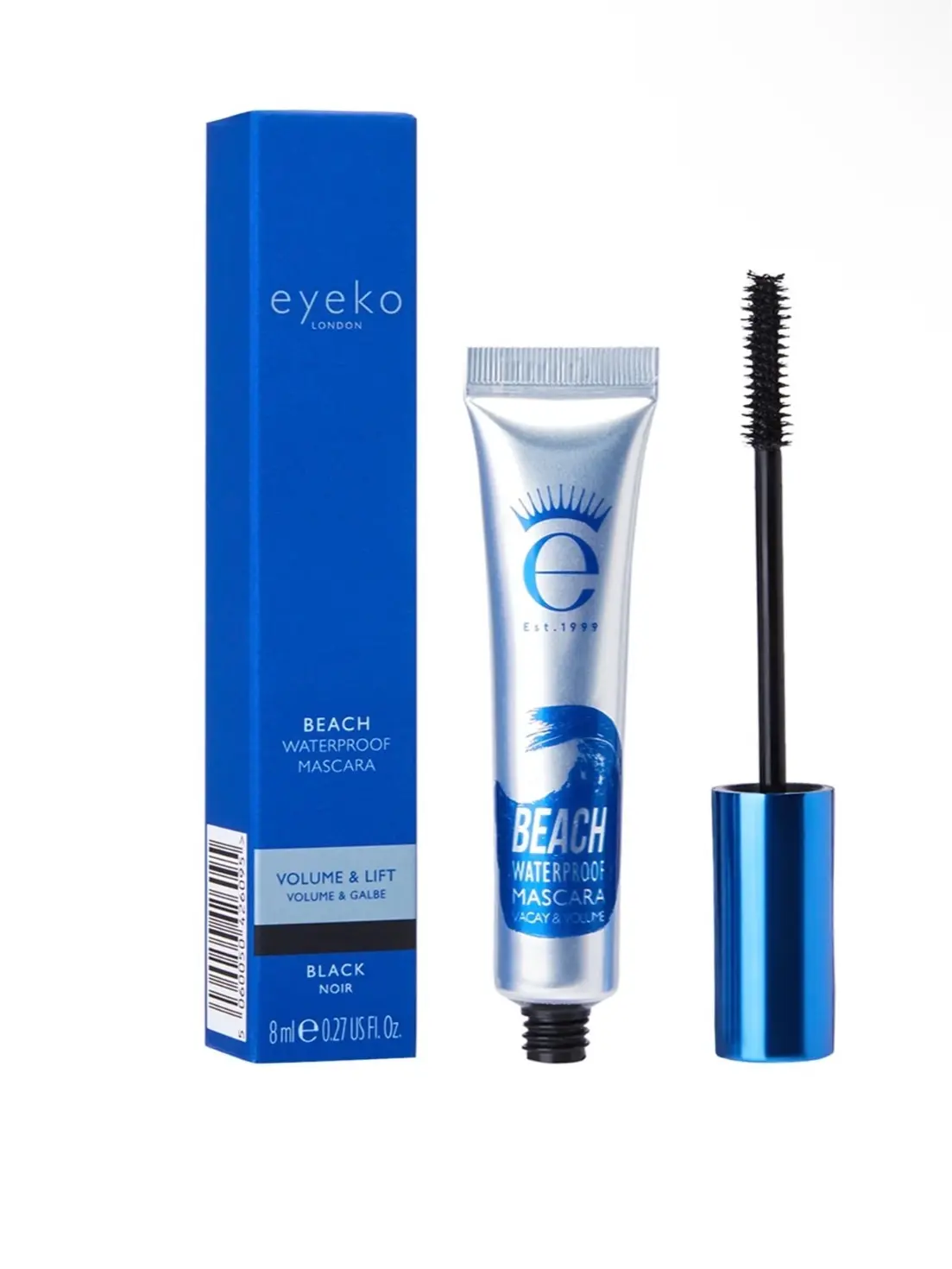 Eyeko London Beach Waterproof Mascara Black Noir
