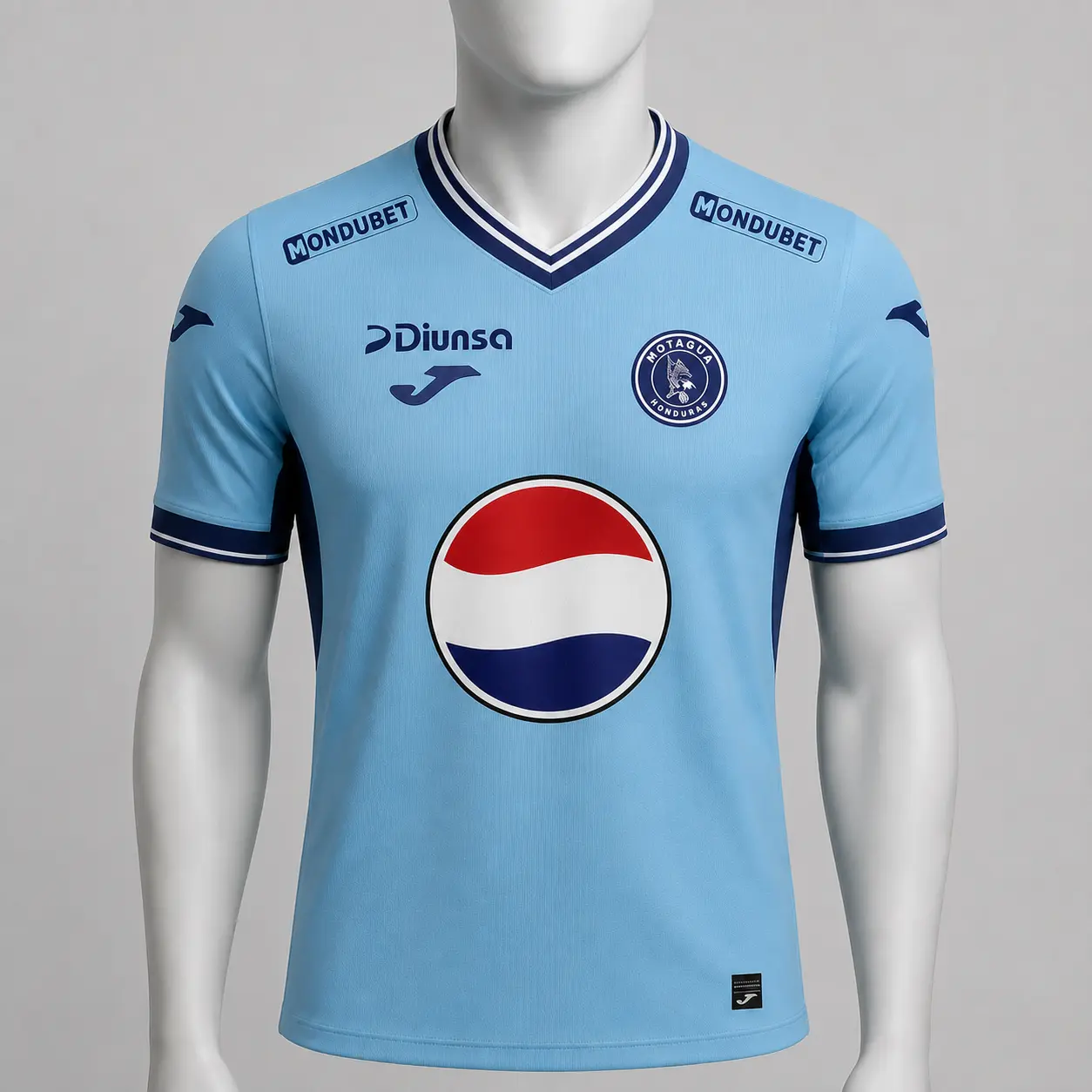 [Sale] - FC Motagua 2024-25 Away Soccer Jersey - Full Print Logo