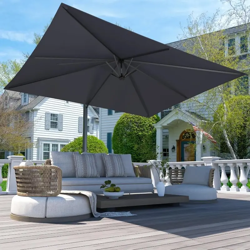 Extra Large 10' X 13' Cantilever Patio Umbrella, 360Rotation, Rectangular Cantilever Patio Umbrella, Heavy Duty Windproof Off-Set Patio Umbrella, Easy Tilt Sunshade Waterproof for Deck Pool Patio - TikTok Shop Extra Large 10' X 13' Cantilever Patio Umbrella, 360Rotation, Rectangular Cantilever Patio Umbrella, Heavy Duty Windproof Off-Set Patio Umbrella, Easy Tilt Sunshade Waterproof for Deck Pool Patio - TikTok Shop