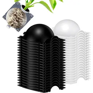 20 count Air Layering Propagation Kit  Half Black Half Transparent Grafting Ball Air Layering Pods Propagation Box  Rooting Grafting Box for , Large