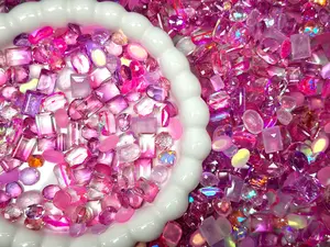 Luxe Starlet Glow Mixed Pointed Back Crystal Glass Rhinestones for Nails Arts and DIY