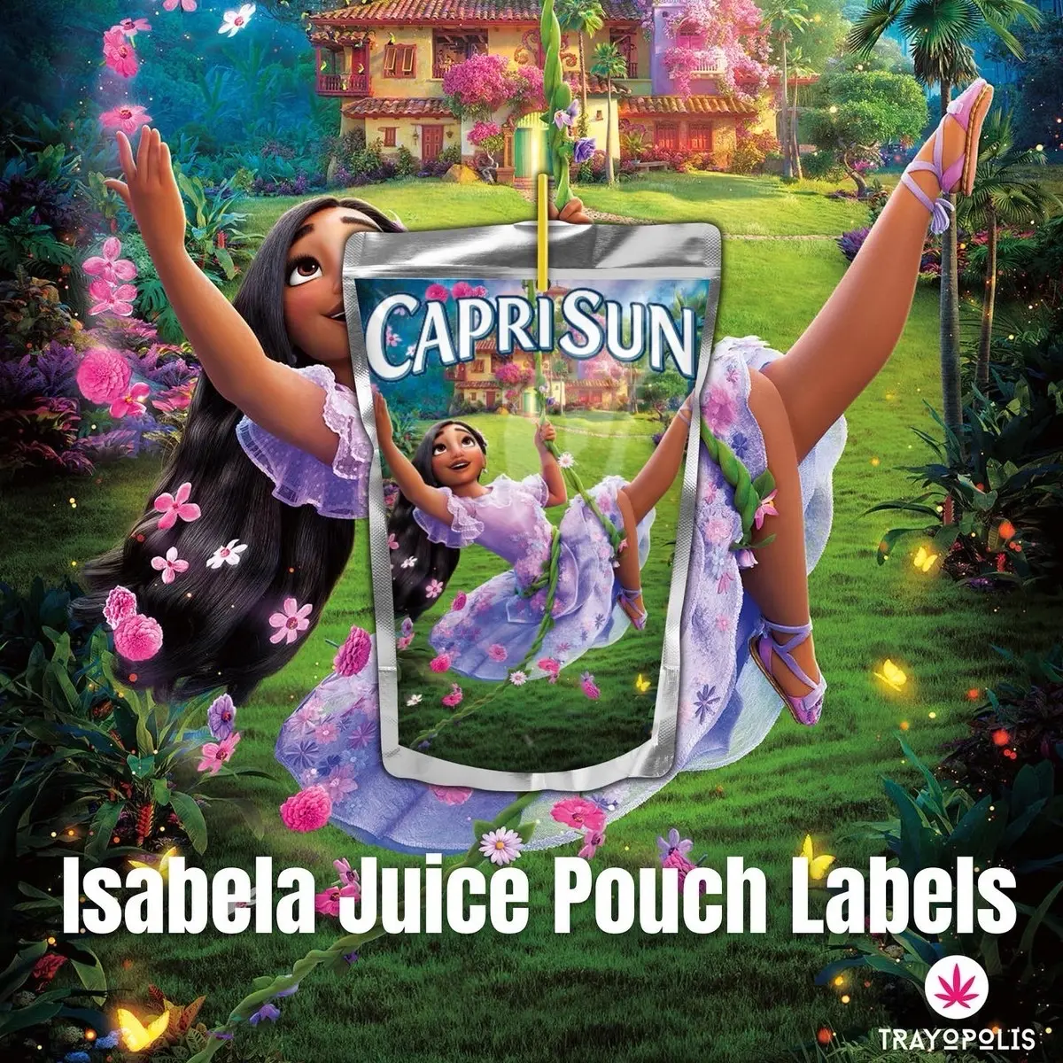 Encanto Juice Pouch Labels + Caprisun + Party Stickers + Birthday + Kids Party