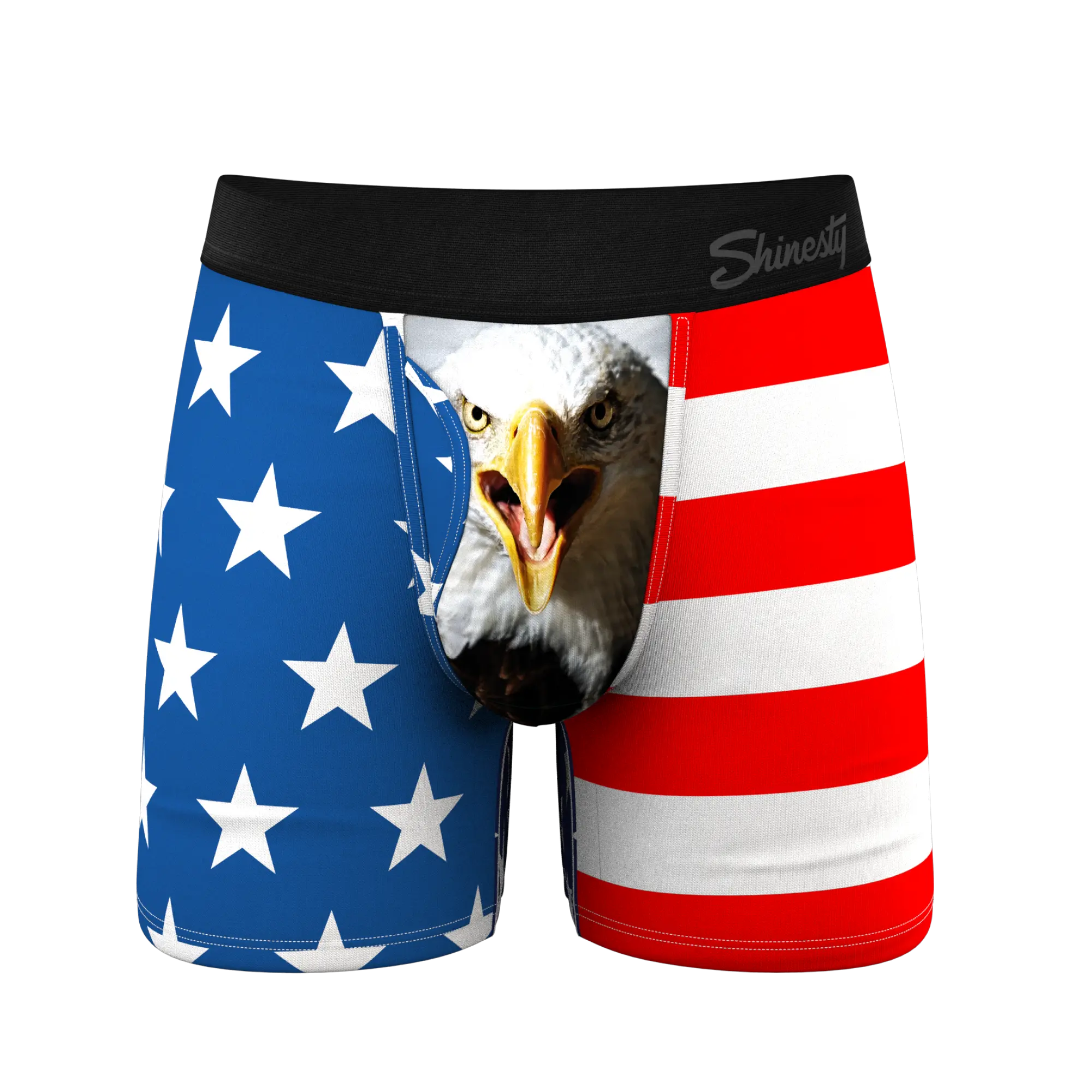The Mascot | Shinesty American Flag Ball Hammock® Pouch Underwear With Fly The Mascot | Shinesty American Flag Ball Hammock® Pouch Underwear With Fly