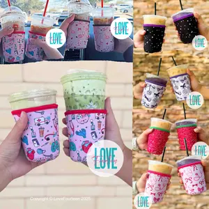 Drink Sleeves - Healthcare Essentials, Pink Bow & Stethoscope, Teddy Care, Purple Disco, Travel Doodle, Night Shift