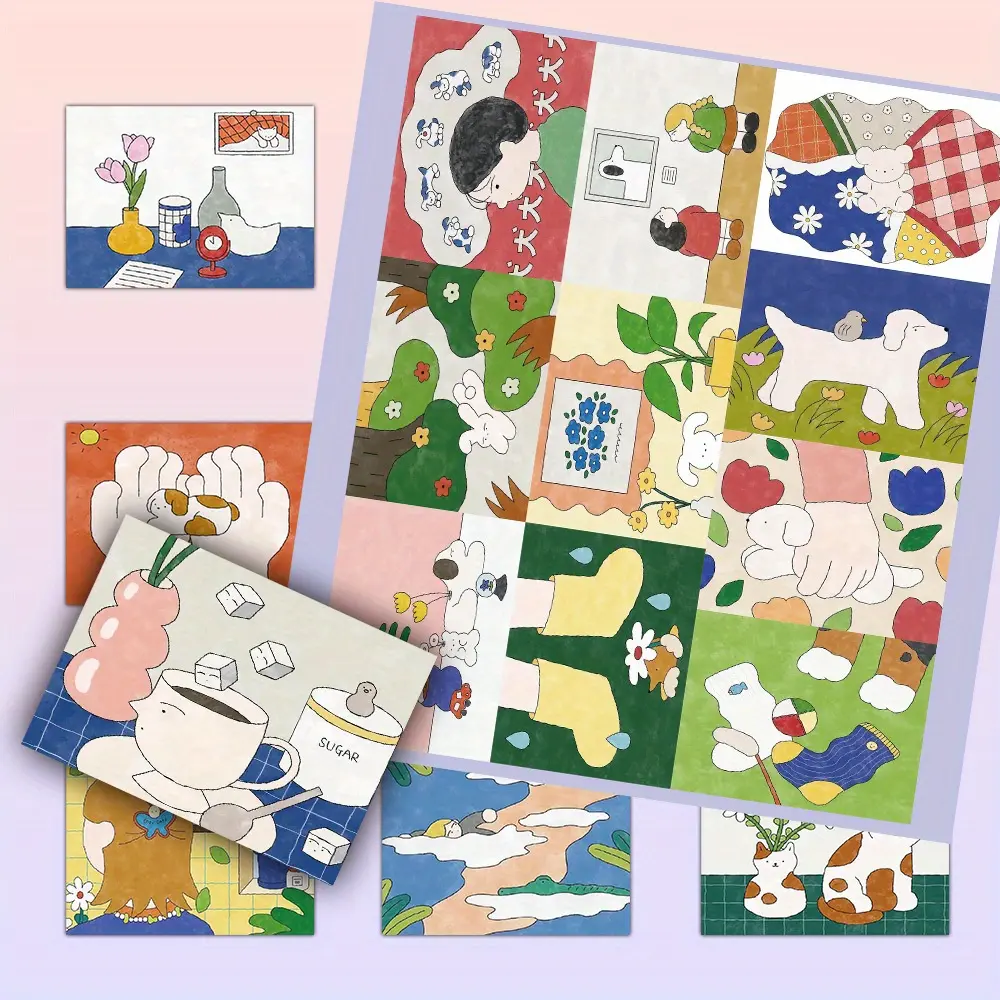 63pcs Small Illustration Series Stickers, Suitable for Faith Based Designs Such As Scrapbooks, Diaries, Laptops, Water Bottles, Cars, Etc., As Gifts with Positive Information, Decoration, Sticker Decals, Decal Set