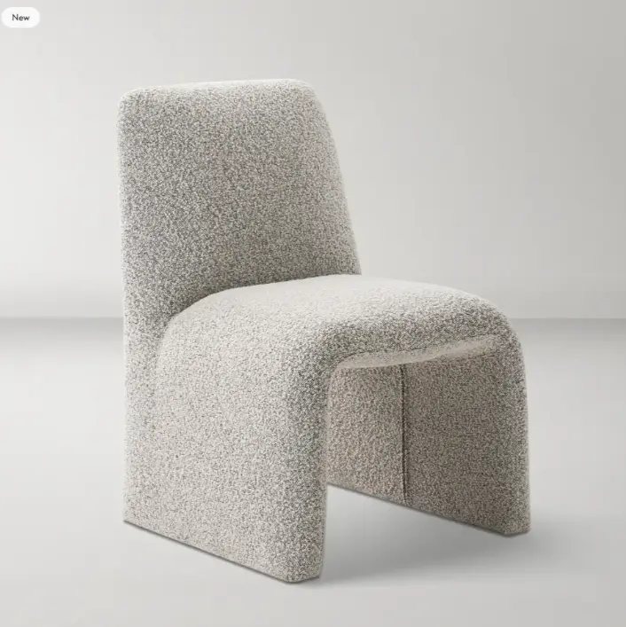 Z Gallerie Cayenne Upholstered Dining Chair, Modern Fabric Indoor Furniture Chair, Upholstered Dining Chairs, Modern Fabric Chair